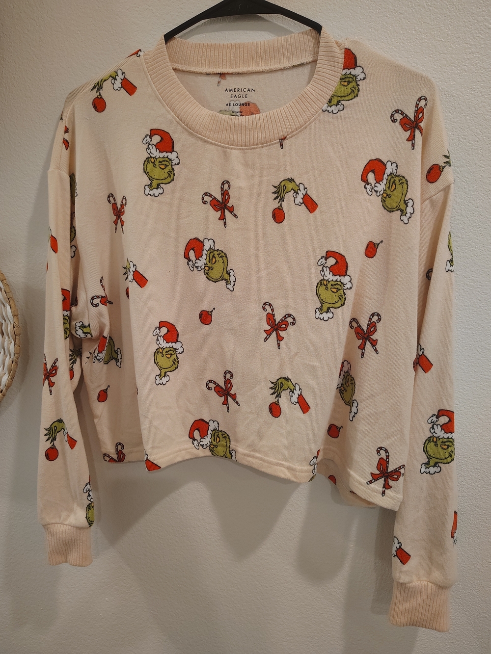 American Eagle Grinch Holiday Loungewear